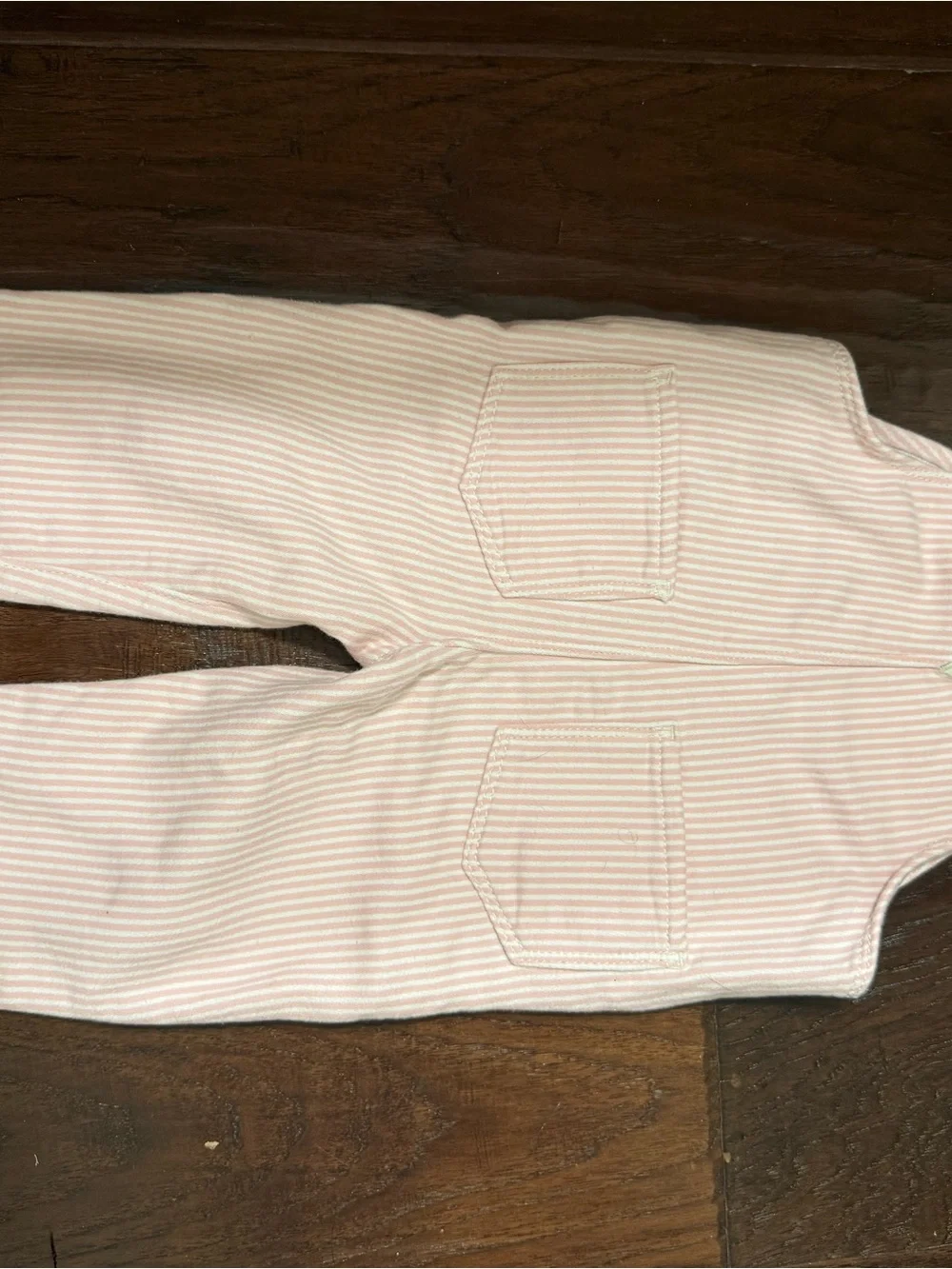 OshKosh B'gosh Pink & White Stripe Kids Overalls